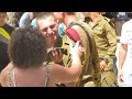 surprise for sam sank in the idf