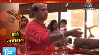 ZEE24TAAS : Suresh Wadkar House Ganpati