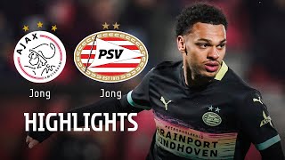 HIGHLIGHTS | Jong Ajax - Jong PSV