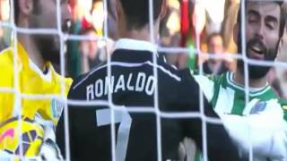 Cristiano Ronaldo Red Card   Cordoba vs Real Madrid 240.1.2015