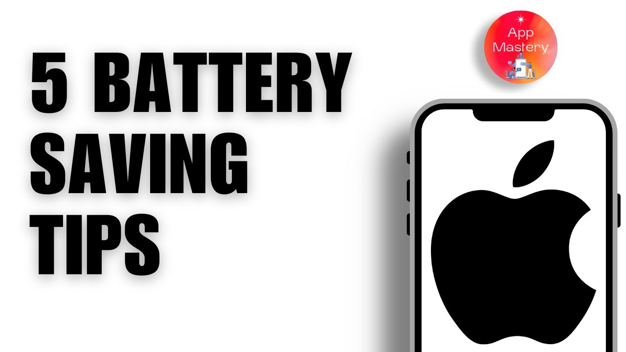 5 Iphone Battery Saving Tips Youtube