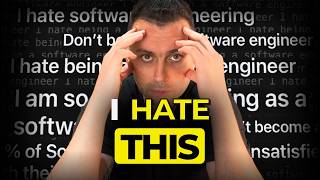 I hate being a software engineer. I'm done.