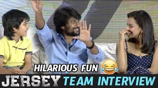 Jersey Movie Team Hilarious Funny Interview | Natural Star Nani | Shraddha Srinath | Daily Culture