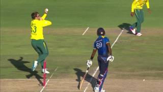 South Africa vs Sri Lanka - 2nd T20 -  Seekkuge Prasanna Wicket