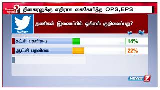 அணிகள் இணைப்பில் ஓபிஎஸ் குறிவைப்பது எதை ? மக்கள் கருத்து