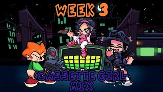 Friday Night Funkin' Week 3: Cassette Girl Mix