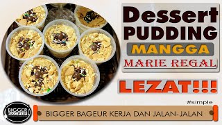 ✅ Rahasia‼️Nikmatnya Dessert Pudding Mangga🍋 Marie Regal | Bahan - Bahan Instan | Simple  Menu