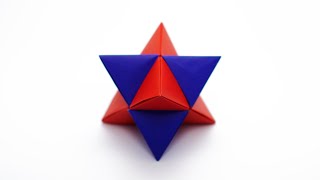 ORIGAMI STELLATED OCTAHEDRON (Jo Nakashima) - Deltahedron