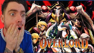OVERLORD Openings 1-4 REACTION! | Anime OP Reaction