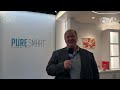 pureedge lighting s lazer line suspended led lighting system at cedia expo 2024