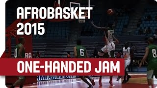 Dieng's One-Handed Jam! - AfroBasket 2015