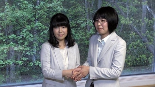 ＜将棋女流王位戦　第２局＞対局前に２人が抱負 （2017/05/11）北海道新聞