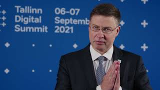 Tallinn Digital Summit 2021: Interview with Valdis Dombrovskis