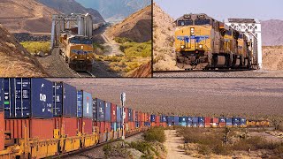 Justin Trackside - Union Pacific Trains on the Cima Sub - August 2020