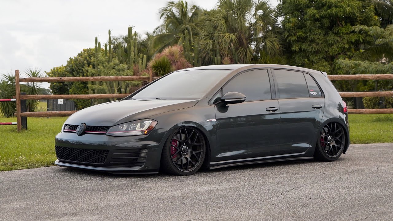 Spencer's Bagged MK7 GTI | 4K - YouTube