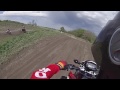 hd 2015 honda crf250l on track