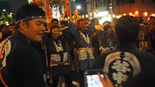 新宿　熊野神社　令和元年　例大祭　淀橋連合神輿渡御　谷中睦　2019/9/22 Shinjuku Mikoshi Festival 122