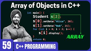Array of Objects in C++