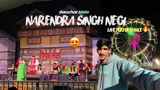 Narendra Singh Negi Live Performance Gauchar Mela 😍 | Piyush Purohit Vlogs