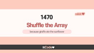leetcode - 1470 Shuffle the Array JavaScript Solution