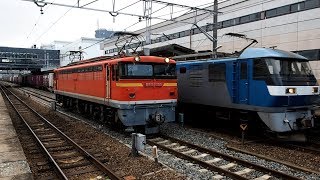 2019/10/27 JR貨物 遅7059レ EF210-146 西条駅 | JR Freight: Cargo by EF210-146 at Saijo