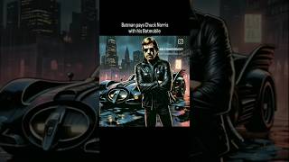 Chuck Norris gives Batman Speeding Ticket #chucknorris #batman #funny #comedy #shorts #reels #ai