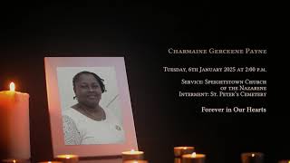 In Loving Memory of Charmaine Gerceene Payne - Obituary