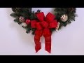 How To Make A Christmas Bow