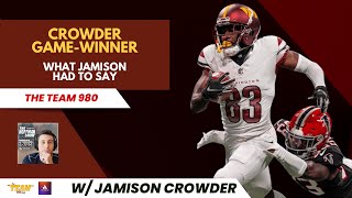 1-on-1 With Jamison Crowder After Game Winner vs Eagles