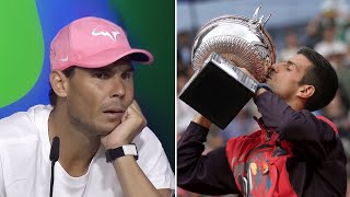 Rafael Nadal Says He DOESN’T CARE That Djokovic Broke Grand Slam Title Record