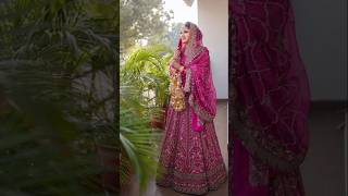 punjabi bridal lehenga 2025 #bridal #shorts