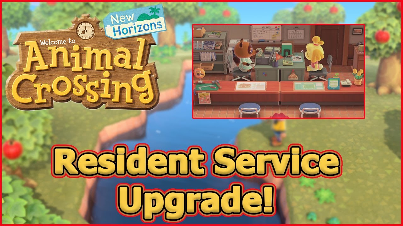 How To Unlock The Resident Service Center Upgrade! - Animal Crossing ...