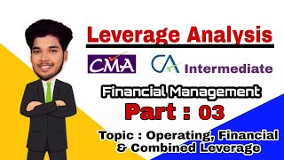 Part 3 Leverage Analysis | Operating, Financing & Combined Leverages || in Malayalam || Sagar Sindhu