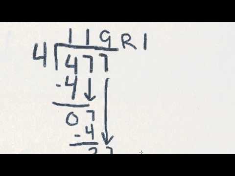 Long Division with Remainders Long Division with Remainders