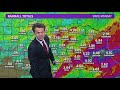 DFW Weather | Rainfall continues across North Texas, 14 day forecast