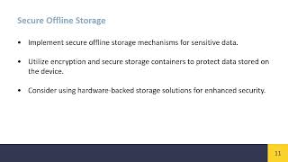 security architecture for a secure database