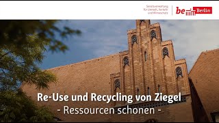 Recycling-Ziegel für Umwelt- und Ressourcenschonung