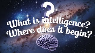 What Is Intelligence? Where Does it Begin? 🌞