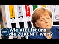 CO2-AUSSTOß MUSS RUNTER: Angela Merkel – Jeder müsse für den Klimaschutz einen Preis zahlen