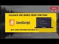 JavaScript Higher-Order vs. Callback Functions Explained Simply!