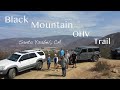 Black Mountain OHV Trail, Santa Ysabel, CA