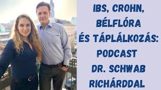 IBS, Crohn, bélflóra és táplálkozás - podcast dr. Schwab Richárd gasztroenterológussal