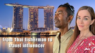 Thai Fisherman stays at the most iconic hotel in Singapore *Marina Bay Sands*