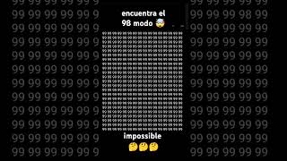 98 🤯 #viralvideo #encuentra #ytshorts #imposibles #trending #emoji 🤔🤔🤔