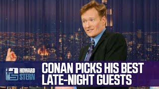 Conan O’Brien Picks His Favorite Late-Night Guests