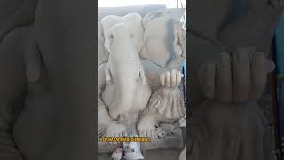 big Ganesh making 2023 dhoolpet Ganesh only colour finishing #viral #story #videos #hyderabad 2023