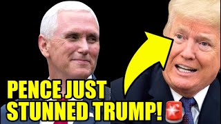 🚨Mike Pence Just Dropped A Brutal Bombshell On Trump