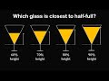 Can You Solve The Martini Glass Puzzle? A Simple Illusion That Fools Most People