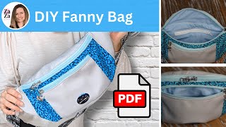 Stylish DIY Fanny Pack Sewing Tutorial | Create Your Own Fashionable Waist Bag