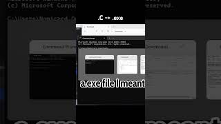 Converting your C project to a .exe file. #cprogramming #fyp #shorts #guide #programming